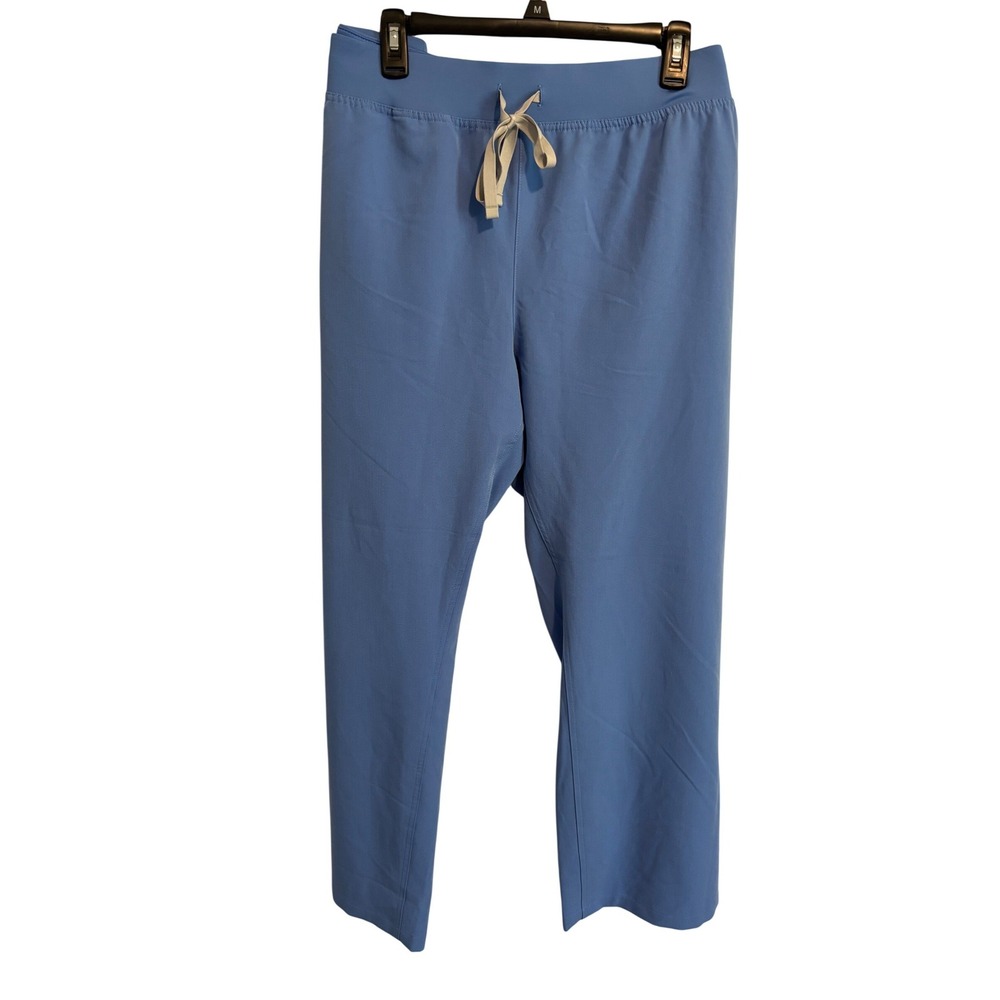 FIGS Livingston Scrub Pants Womens 4XL Ceil Blue Straight Leg Technical